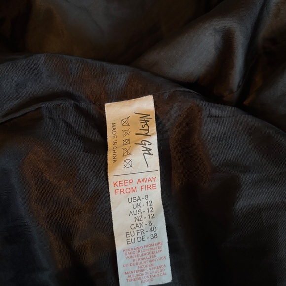 Nasty Gal Leather Jacket - Picture 4 of 4